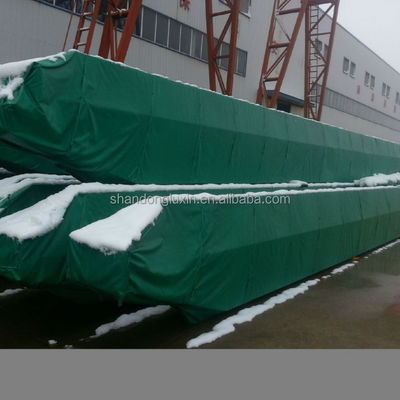 Plaid Style PE Custom Tarps for Waterproof Truck Cover and HDPE Weaving Cargo Storage