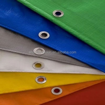 Coated Type PE Coated Waterproof Pe Tarpaulin Roll HDPE weaving with LDPE lamination