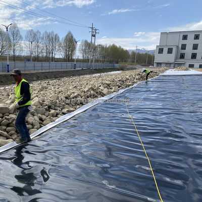 Cross Categories Consolidation HDPE Geomembrane Pond Liner 0.5 mm 1 mm 1.5 mm for Mine