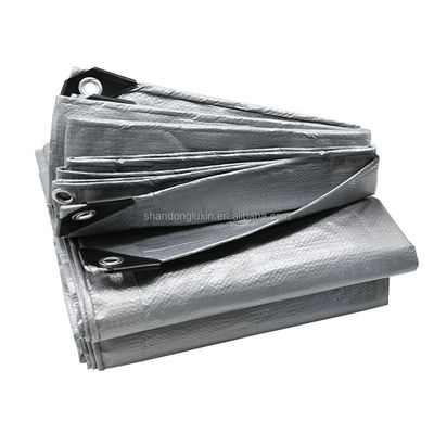 Customized Color Waterproof Heavy Duty PE Tarpaulin Sheet Cover for Outdoor Camping
