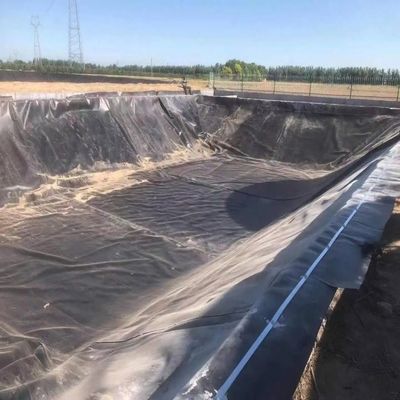 Industrial Design Style 1mm HDPE Geomembrane with Double Smooth Surface and Double Texture