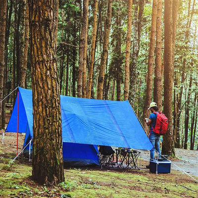 Outdoor Tree Cover HDPE Tarpaulin with LDPE Lamination and 6*6-16*16 Density