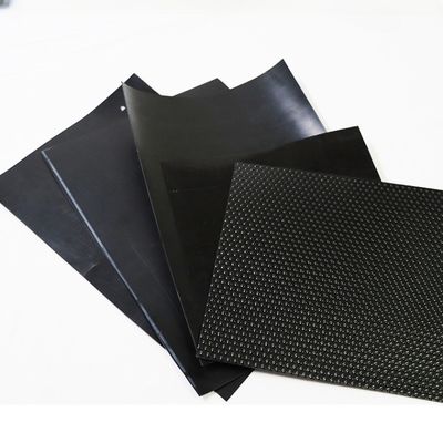 Smooth Black Geomembrane for Fish Ponds Landfill Sites Biogas Digesters and Sewage Treatment Plants