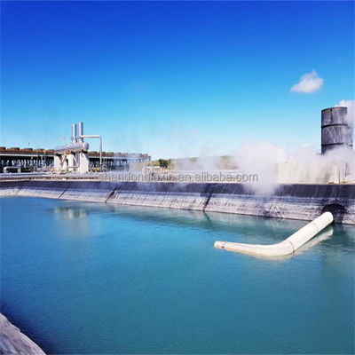1mm Thick Geomembranes for Fish Ponds Durable Puncture Resistant Length 50m-100m/roll