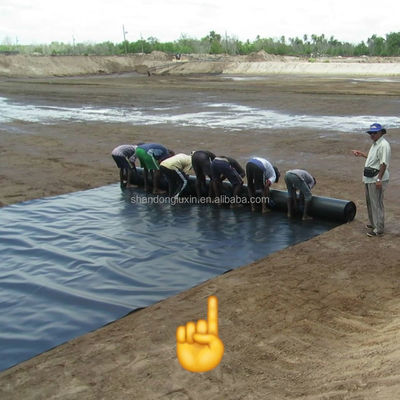 Smooth Geomembranes for Slope Protection at Outdoor Prefabricated Rough Landfill Sites