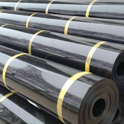 Smooth Geomembrane for Fish Pond Lining 0.5mm 1mm 2mm Thickness Double Smooth Surface