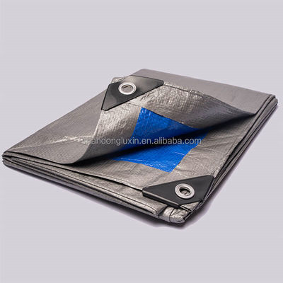 Grade HDPE Material Woven Cloth 4x5m PE Tarpaulin and Cover Sheet with Logo Printing