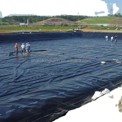 Smooth Geomembrane Roughened Geomembrane Composite Geomembrane 1mm 2mm for Outdoor Ponds
