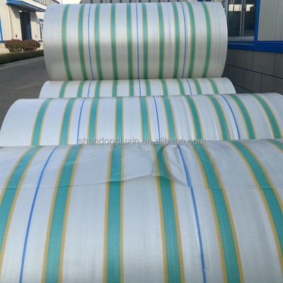 Sunlight Block Dust Proof Woven Tarpaulin Fabric in Customized Color for Waterproof