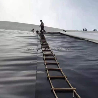 HDPE Geomembrane 1m-8m Width Waterproof Dam Pond Liner Density 0.940g/cm3