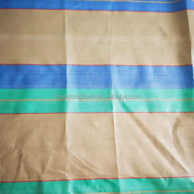 Polyethylene Woven Tarpaulin Fabric with Sunshine Resistant and Waterproof Properties