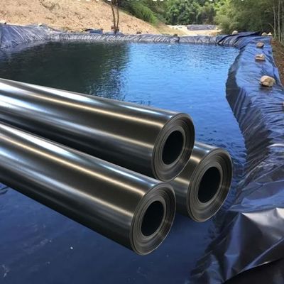 Smooth Surface HDPE Geomembrane for Landfill Sites Length 50m-100m/roll as Request