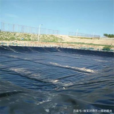 Smooth Surface HDPE Geomembrane for Landfill Sites Length 50m-100m/roll as Request