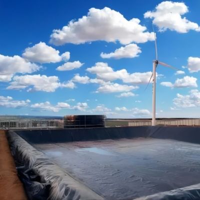Smooth Surface HDPE Geomembrane for Landfill Sites Length 50m-100m/roll as Request