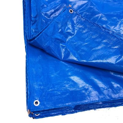 Waterproof Heavy Duty Customized Blue Tent for Rainproof Purposes PE Polyethylene