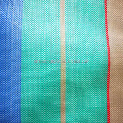 PE Striped Tarpaulin for Truck Covering and Tent Making Wide Range of Applications