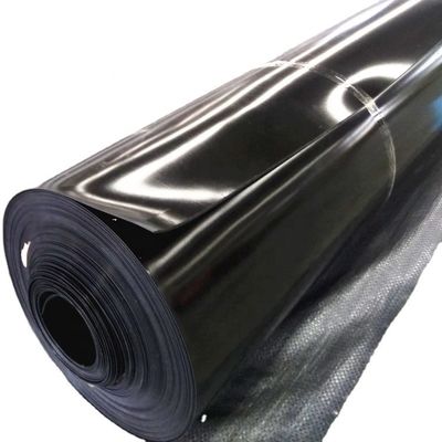 0.5mm HDPE Smooth Geomembrane Fish Pond Liner for Water Storage Tanks Freshwater Aquaculture