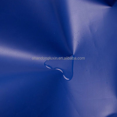 Customizable Size Blue PVC Tarpaulin Durable Material Width Max 2m for Covering Items
