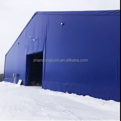 Customizable Size Blue PVC Tarpaulin Durable Material Width Max 2m for Covering Items