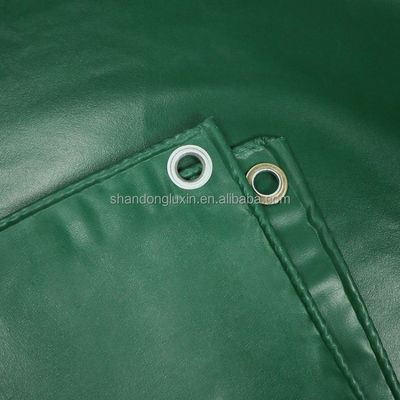 Advantageous PVC Tarpaulin for Covering Items Wide Applicability in Green