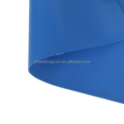 UV Resistant Polyvinyl Chloride Tarpaulin 0.8mm-1.50mm Thickness 500D*200D Yarn Count