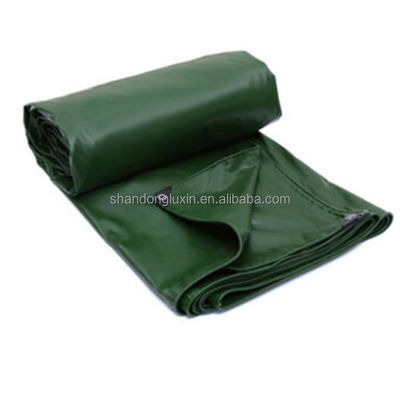 Customizable Size Tarpaulin UV Resistant PVC Material Perfect for Dust Covering Needs