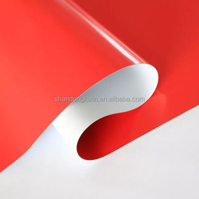 Medium Weight Polyester Coated Fabric Roll for Awning Waterproof PVC Tarpaulin Tarp