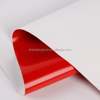 Waterproof Woven Tarpaulin with PVC Fabric Material Width 2m-100m Durable and Coated