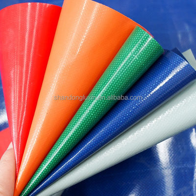 Custom Pvc Tarpaulin Roll Material 500gsm in Other Fabric for Heavy-Duty Applications
