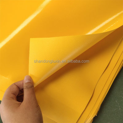 Custom Pvc Tarpaulin Roll Material 500gsm in Other Fabric for Heavy-Duty Applications