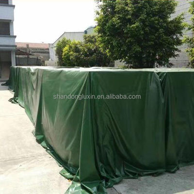 2m-100m Width Waterproof PVC Coated Polyester Fabric Tarpaulin for Multiple Materials