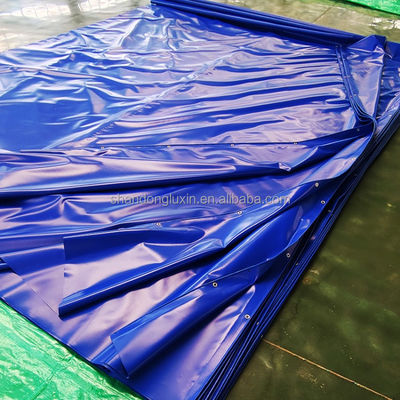 2m-100m Width Waterproof PVC Coated Polyester Fabric Tarpaulin for Multiple Materials