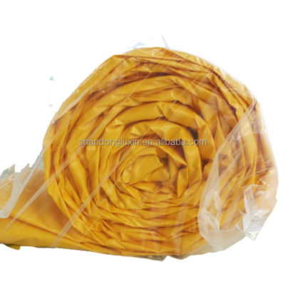 Max 2m Width Yellow PVC Tarpaulin Ideal for Blocking Sunlight and Preventing Moisture