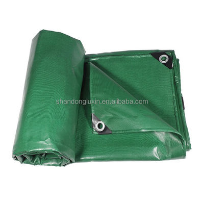 500D*200D Yarn Count Tarpaulin Cover Fabric for Waterproof PVC Tarps in Plain Style
