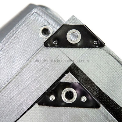 Customized Truck Cover Fabric PE Tarpaulin Roll with LDPE Coating 6*6-16*16 Density