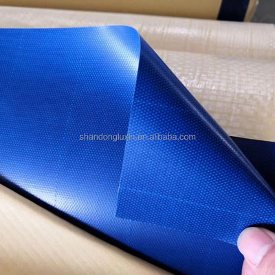 Plain Style Custom Size 650gsm 900gsm 8m per 10m Pond PVC Covered Tarpaulin for Truck and Trailer