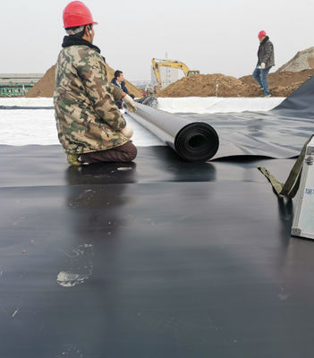 Project Solution Capability 100% HDPE Geomembrane Pool Liner for Smooth Fish Farming