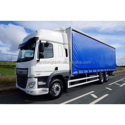 Blue PVC Tarpaulin Rainproof Waterproof Wet Sun Resistant 0.8mm-1.50mm Thickness