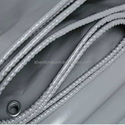 Medium Weight Nonwoven PVC Coated Fabric Waterproof Tarps for Truck Cover Tent in Roll
