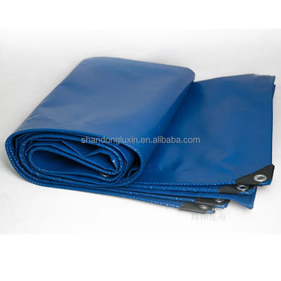 Foldable Plaid Style Heavy Duty Tarpaulin Durable Coated Pvc Fabric for Boat Cover