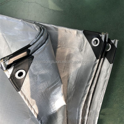 PE Coated Tarpaulin for Blocking Sunlight Moisture Proof and UV Resistant Covering