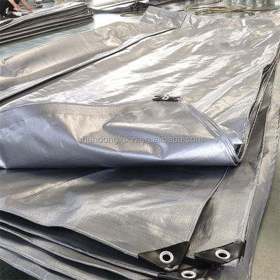 PE Coated Tarpaulin for Blocking Sunlight Moisture Proof and UV Resistant Covering