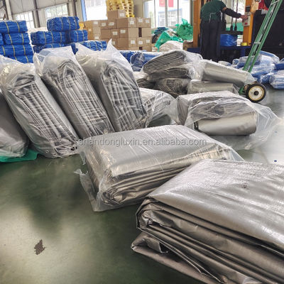PE Coated Tarpaulin for Blocking Sunlight Moisture Proof and UV Resistant Covering