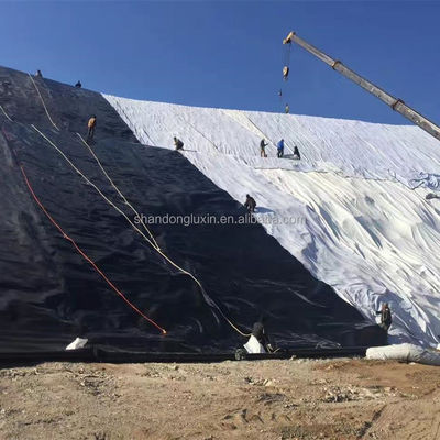 1m-8m Width Black White Green Blue HDPE Geomembrane Liner for Environmental Projects