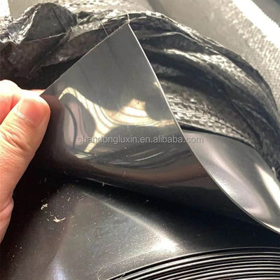 1m-8m Width Double Texture HDPE Geomembrane for Fish Pond and Landfill 1mm Thickness