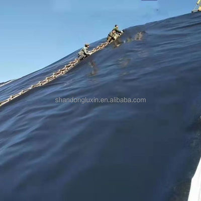 2mm Geomembrane HDPE Smooth Fish Pond Liner For Anti Seepage Water In Landfill Sites