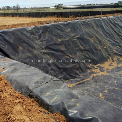 High Density Polyethylene EVA Geomembrane for Roof Waterproofing 0.5mm 1mm 2mm Black