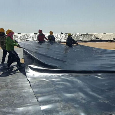 1m-8m Width Double Smooth Black HDPE Pond Liner For Fish Shrimp Swimming Pool Farming