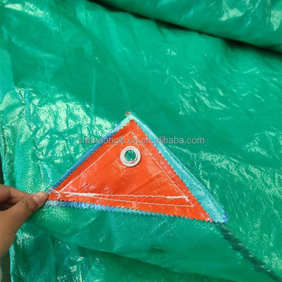 4x5m Tarpaulin with UV Resistance and Rainproof Function 500D Yarn Count PE Material