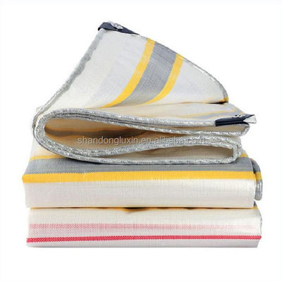 8*8-14*14 Density Prefabricated Polyethylene Tarpaulin for Waterproof and Dust Blocking